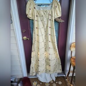 Regency Ballgown, silk, fully lined. Ooak. (Brigerton, pride & prejudice style)